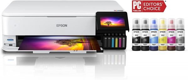 Epson EcoTank Photo ET-8550 Wireless Wide-Format Color - Image 4
